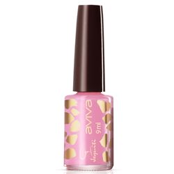 Esmalte Jequiti Aviva Bicho Solto Rosa Charme