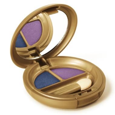 Duo de Sombras Jequiti Aviva Roxo e Azul Petróleo