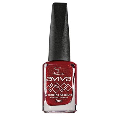 Esmalte Jequiti Aviva Vermelho Absoluto